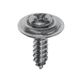 #8x5/8" Phillips Oval Head SEMS Tapping Screw Countersunk, Type A/AB, Chrome