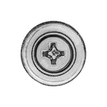 #8x1" Phillips Oval Head SEMS Tapping Screw Countersunk, Type A/AB, Chrome