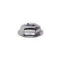 1/8" Stud Thread Cutting Nut, 5/16" Wrench, 7/16" Washer, Zinc