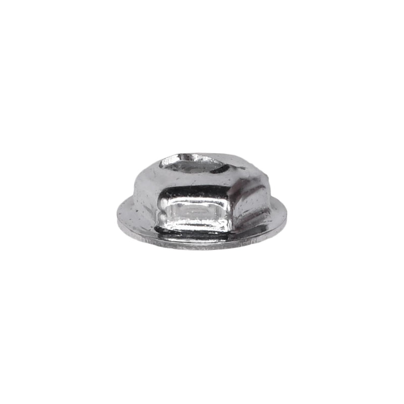 1/8" Stud Thread Cutting Nut, 5/16" Wrench, 7/16" Washer, Zinc