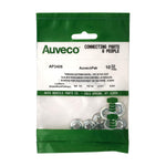 1/4" Stud Thread Cutting Nut, 7/16" Wrench, 11/16" Washer, Zinc