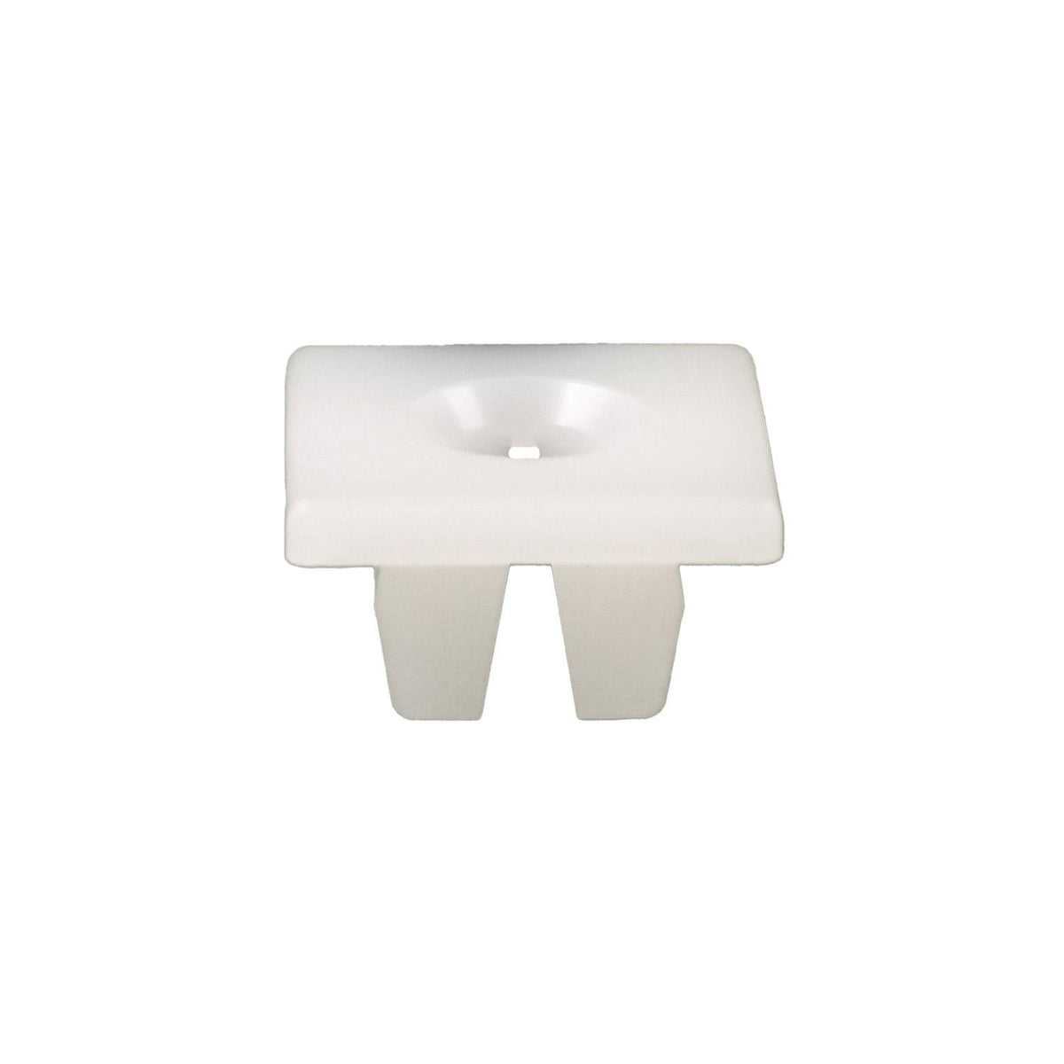 1/4"-20 Nylon License Plate Nut, 0.625" Head