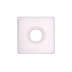 1/4"-20 Nylon License Plate Nut, 0.625" Head
