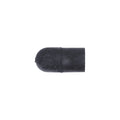3/16" Black EPDM Rubber Vacuum Cap For Inside, 9/16"