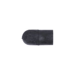 3/16" Black EPDM Rubber Vacuum Cap For Inside, 9/16"