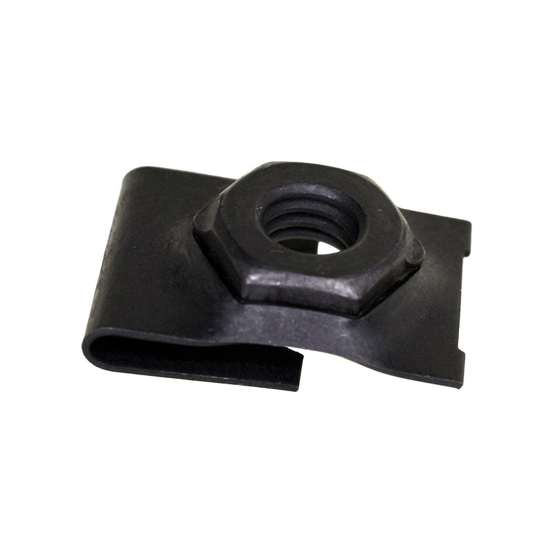 5/16"-18 J Type Cage Nut, Panel 0.087-0.093", Phosphate, 9/16" Ctr Hole Edge