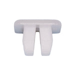 1/4" Nylon License Plate Nut, 0.625" Head
