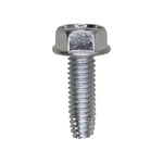 5/16"-18x1" Hex Head Washer Indented Type F Thread Cutting Screw, Zinc Chromate, Type 'F' Thread Cutting