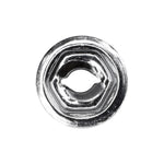 5/32" Stud Thread Cutting Nut, 3/8" Wrench, 9/16" Washer, Zinc