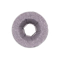 1/8" Push-On Retainer For Stud, Zinc