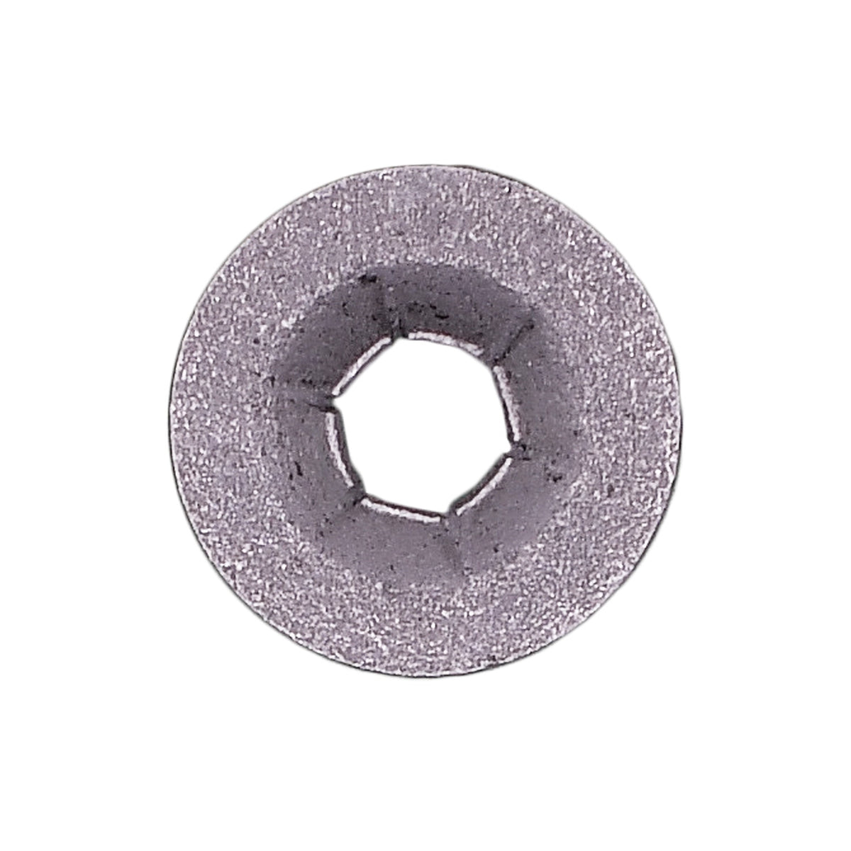1/8" Push-On Retainer For Stud, Zinc