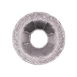 5/32" Push-On Retainer For Stud, Zinc