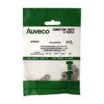 3/16" Push-On Retainer For Stud, Zinc