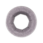 5/16" Push-On Retainer For Stud, Zinc