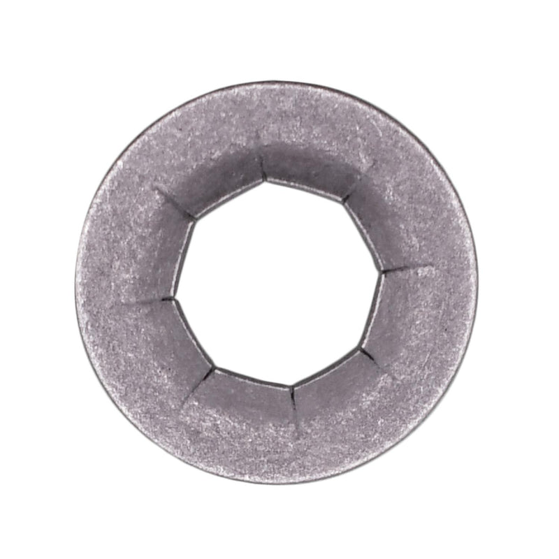 5/16" Push-On Retainer For Stud, Zinc