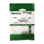 5/16" Push-On Retainer For Stud, Zinc
