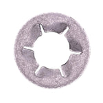 1/2" Pushnut Bolt Retainer Bolt, Zinc, 15/16"