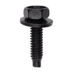 1/4"-20x1" Hex Head SEMS with Dog Point Screw, 5/8" Washer, Phosphate