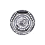#10x3/4" Hex Head Washer Teks Tapping Screw, Type 2 Self-Drilling Tek, Zinc, 5/16" Hex Size
