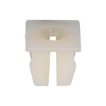 #6 or #8 White Nylon Headlight Bezel To Body Nut Or Nut
