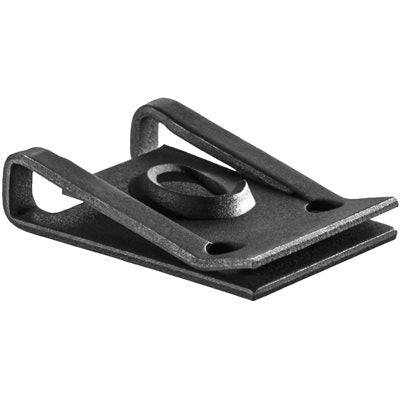 1/4"-20 U-Shaped Speed Nut, Panel Thickness (0.051-0.109), Phosphate & Oil