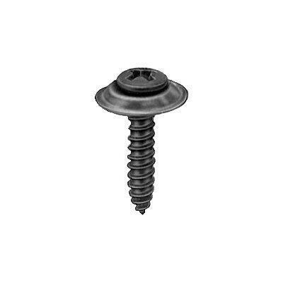 #8x3/4" Phillips Oval Head SEMS Tapping Screw, Type AB w/ Countersunk washer, Phosphate & Oil