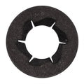 M10x1.5 Flat 6 Prong Push-On Bolt Retainer, Phosphate & Oil