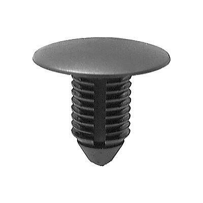 7/16"x13/16" Black Nylon Single Head Christmas Tree Retainer, 1" Head