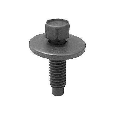 M6-1.0x22mm Hex Head Sems Screw w/ Dog Point, 19mm Washer, Phosphate