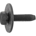 M5-0.8x20mm Hex Head Sems Thread Cutting Screw w/ Dog Point, 12mm Washer, Phosphate