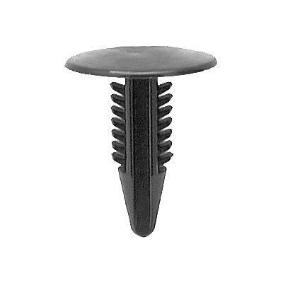 5/16"x15/16" Black Nylon Single Head Christmas Tree Retainer, 25/32" Head
