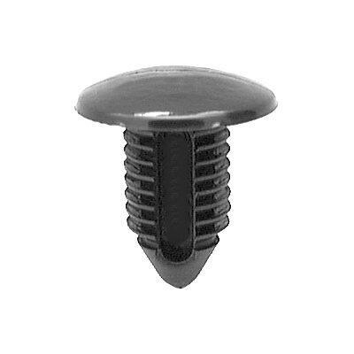 7/16"x13/16" Black Nylon Single Head Christmas Tree Retainer, 7/8" Head