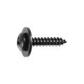 #8-18x3/4" Phillips Pan Head  SEMS Tapping Screw, Type A/AB, 1/2" Washer, Black Phosphate