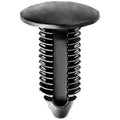11mmx28mm Black Nylon Single Head Christmas Tree Retainer, 22mm Head