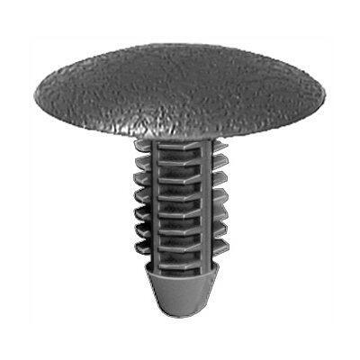 8mmx20mm Black Nylon Single Head Christmas Tree Retainer, 25mm Head