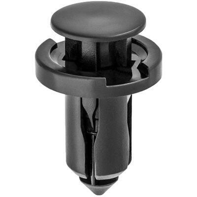 10mmx15mm Black Nylon Push-Type Retainer w/ Drive Pin, 18mm Head ...