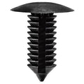 11/32"x13/16" Black Nylon Single Head Christmas Tree Retainer, 3/4" Head