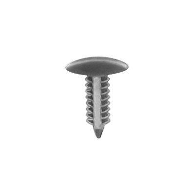 1/4"x3/4" Black Nylon Single Head Christmas Tree Retainer, 5/8" Head