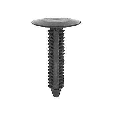 7.5mmx35mm Black Nylon Single Head Christmas Tree Retainer, 22mm Head