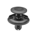 7mmx10mm Black Nylon Push-Type Retainer with Drive Pin, 20mm Head