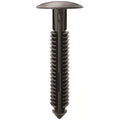 7.5mmx44mm Black Nylon Single Head Christmas Tree Retainer, 18mm Head