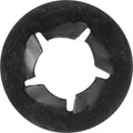 1/4"-20 Flat 5 Prong Push-On Bolt Retainer, Phosphate & Oil