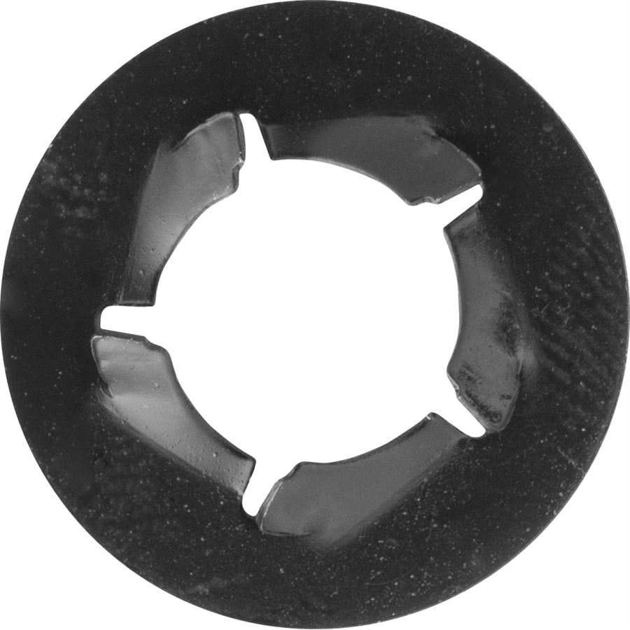 5/16"-18 Flat 5 Prong Push-On Bolt Retainer, Phosphate & Oil