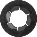 3/8"-16 Flat 6 Prong Push-On Bolt Retainer, Phosphate & Oil