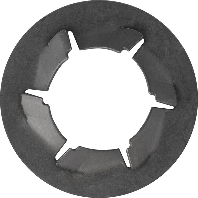 M12x1.75 Flat 6 Prong Push-On Bolt Retainer, Phosphate & Oil