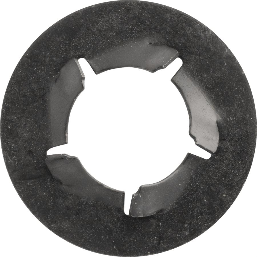 M8x1.25 Flat 5 Prong Push-On Bolt Retainer, Phosphate & Oil