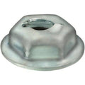 1/8" Stud Hex Washer Thread Cutting Nut, 5/16" Wrench, 7/16" Washer, Zinc