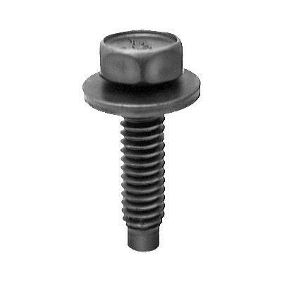 1/4"-20x1" Hex Head Sems Body Bolt w/Dog Point, 5/8" Washer, Phosphate