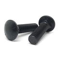 1/2-13x2-1/2" Grade 8 Round Head Square Neck Full Thread Carriage Bolts Plain