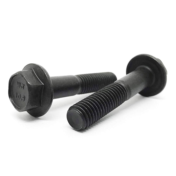 M10-1.5x80 Class 10.9 Hex Flange Bolts Phos & Oil